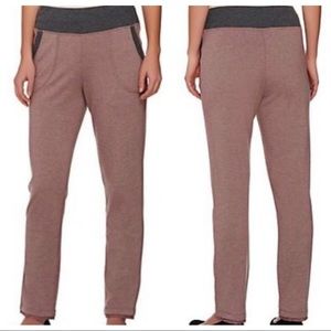 LOGO Lounge super soft Pants w/lace Detail and pockets High Rise Sz 2X petite